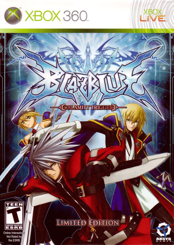 BlazBlue: Calamity Trigger box art for Xbox 360